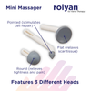 Performance Health Rolyan Mini Massager with Battery – Experience Compact Wireless Relief, 1 ea