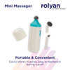 Performance Health Rolyan Mini Massager with Battery – Experience Compact Wireless Relief, 1 ea