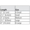 Performance Health Rolyan Sof-Stretch Extension Splint – 5 Configuration Options, 5 per pack