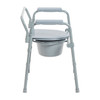 Folding Steel Commode