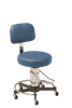 MTI 329 Stool – Hydraulic Pump with Ergo Backrest, 350 lbs. Capacity, For Exam and Procedure Rooms