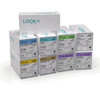 LOOK Silk Sutures – Silk suture, Non-absorbable, USP sizes 6-0 to 0, 21 Configurations, Box of 12