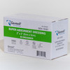 Gentell Super Absorbent Dressings – 2 in x 2 in to 8 in x 8 in Sizes, Boxes of 10 or 50, For Heavy Exudate
