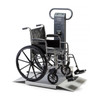 Scale-Tronix Bariatric Wheelchair Scale – 1,000 lb Capacity, Extra-Deep 28 in Platform with Ramp Access