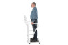Health O Meter 1100KL Digital Platform Scale with Extra Wide Handrails – 1000 lb Capacity, EMR Connectivity