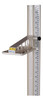 Health O Meter PORTROD Wall Mounted Height Rod – For Clinics and Physician Offices, Professional Series