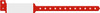 Medical ID Solutions 120 Series Adult/Pediatric Vinyl Wideface Imprint Wristbands – One-Time-Use snap closure