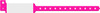Medical ID Solutions 120 Series Adult/Pediatric Vinyl Wideface Imprint Wristbands – One-Time-Use snap closure