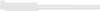 Medical ID Solutions 200 Series Adult Vinyl Wideface Write-On Wristbands – One-Time-Use snap closure