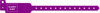 Medical ID Solutions 3100 Series Adult/Pediatric Tri-Laminate Wideface Allergy Alert Wristbands – 7 Colors