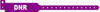 Medical ID Solutions 3200 Series Adult Tri-Laminate Wideface DNR Alert Wristbands – One-Time-Use snap closure