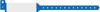 Medical ID Solutions 3220 Series Adult Tri-Laminate Wideface Imprint Wristbands – One-Time-Use snap closure