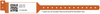 Medical ID Solutions 3280 Series Adult Protective Shield Wristband – One-Time-Use snap closure
