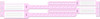 Medical ID Solutions Vinyl Mother/Baby 4-Part Set Insert Wristbands – One-Time-Use snap closure