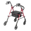 Adjustable Height Rollator with 6" Wheels