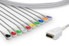 Cables & Sensors Mortara > Burdick Compatible Direct-Connect EKG Cable – 10 Leads Banana 10 ft
