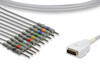Cables & Sensors Mortara > Burdick Compatible Direct-Connect EKG Cable – 10 Leads Banana 10 ft