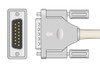 Cables & Sensors Philips Compatible Direct-Connect EKG Cable – 3 Configurations, 10 Leads Pinch/Grabber 10 ft