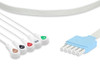 Cables & Sensors Philips Compatible Disposable ECG Leadwire 989803173121 – 10 per Box, For Patient Monitoring