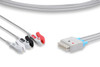 Cables & Sensors GE Healthcare > Marquette Compatible ECG Leadwire – 5 Configurations, 5 Leads Snap (Grouped)
