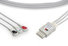 Cables & Sensors Mindray > Datascope Compatible ECG Leadwire – 4 Configurations, 3 Leads Pinch/Grabber