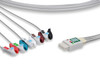 Cables & Sensors Mindray > Datascope Compatible ECG Leadwire – 4 Configurations, 3 Leads Pinch/Grabber