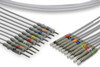Cables & Sensors Welch Allyn Compatible EKG Leadwire – 2 Configurations, 10 Leads Banana, Fits CP 100
