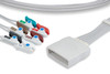 Cables & Sensors Philips Compatible ECG Telemetry Leadwire – 3 Configurations, For Patient Monitoring