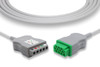 Cables & Sensors GE Healthcare > Marquette Compatible ECG Trunk Cable – 3 Leads, For Patient Monitoring