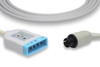 Cables & Sensors Philips Compatible ECG Trunk Cable – 3 Leads, For Patient Monitoring, For Philips Equipment