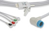Cables & Sensors Stryker > Medtronic > Physio Control Compatible ECG Trunk Cable – 10 (4 Attached, Snap) Leads