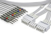 Cables & Sensors Mortara > Burdick Compatible EKG Leadwire – 10 Leads Banana, For Patient Monitoring