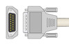 Cables & Sensors Nihon Kohden Compatible Direct-Connect EKG Cable – 10 Leads Pinch/Grabber 11 ft