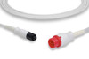 Cables & Sensors DRE Compatible IBP Adapter Cable – Utah Connector, For Patient Monitoring