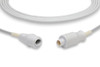 Cables & Sensors Nihon Kohden Compatible IBP Adapter Cable – BD Connector, For Patient Monitoring