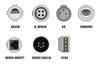 Cables & Sensors Nihon Kohden Compatible IBP Adapter Cable – 2 Configurations, BD Connector