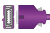 Cables & Sensors Covidien > Nellcor Compatible SpO2 Adapter Cable DOC-4 – 2 Configurations, 3.5 ft