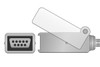 Cables & Sensors Masimo Compatible SpO2 Adapter Cable LNC MAC-395 – 7 ft, For Patient Monitoring