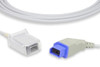 Cables & Sensors Nihon Kohden Compatible SpO2 Adapter Cable JL-631P – 10 ft, For Patient Monitoring