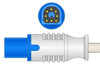 Cables & Sensors Philips Compatible SpO2 Adapter Cable – 7 ft, For Patient Monitoring, For Philips Equipment