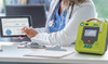 ZOLL AED 3 BLS Defibrillator for Professional Rescuers with CPR Dashboard, ECG Display and RapidShock