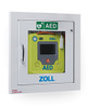 ZOLL Fully-Recessed Wall Cabinet – for ZOLL AED 3, ZOLL AED 3 BLS, Defibrillator Storage and Transport