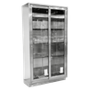 Blickman Medical Supply High Cabinet - Double Door – 35 in W x 84 in H x 18 in D – for Clinical Supply Storage