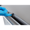 Blickman Multipurpose Case Cart – 42 in W x 40 1/2 in H x 29 in D – Fully Welded Stainless Steel – Steel Build