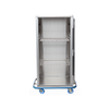 Blickman Space Saver Case Cart – 29 5/8 in W x 55 1/2 in H x 29 in D – Enclosed Case Cart Design – Steel Build