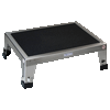 Blickman EZ Stacking Foot Stool – Stainless Steel Construction – for Exam and Operating Rooms – Steel Build
