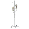 Blickman Irrigation Tower – Height Adjustable – Swivel Caster Base – for Hospital and Clinic Use – Steel Build