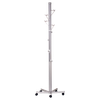 Blickman Irrigation Tower – Height Adjustable – Swivel Caster Base – for Hospital and Clinic Use – Steel Build