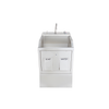 Blickman Lodi Scrub Sink (Single Station) – for Surgical Scrub Areas – Hands-Free Faucet Options – Steel Build