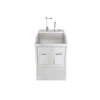 Blickman Lodi Scrub Sink (Single Station) – for Surgical Scrub Areas – Hands-Free Faucet Options – Steel Build
